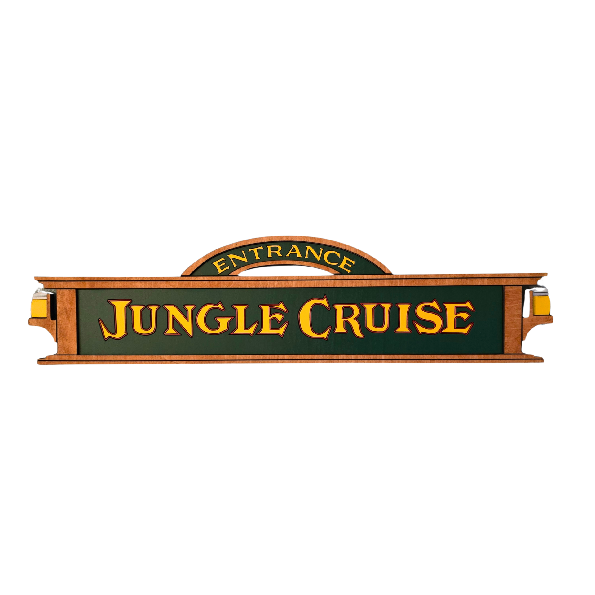Basic Jungle Cruise Inspired Wall Sign