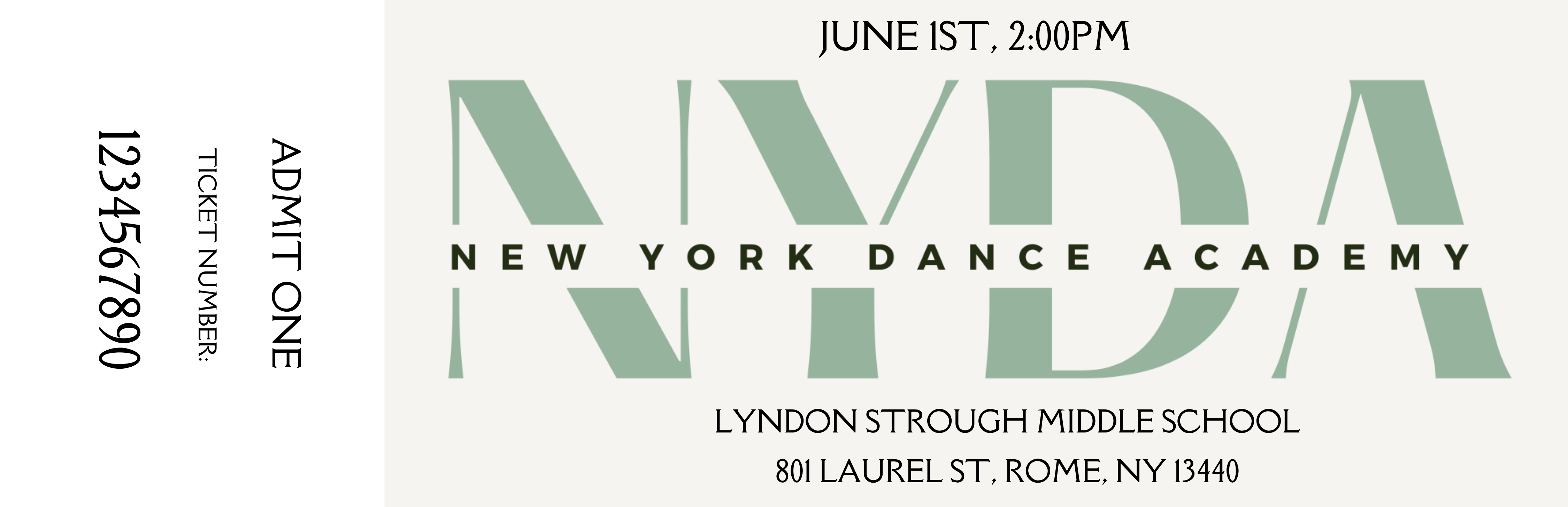 New York Dance Academy Performance