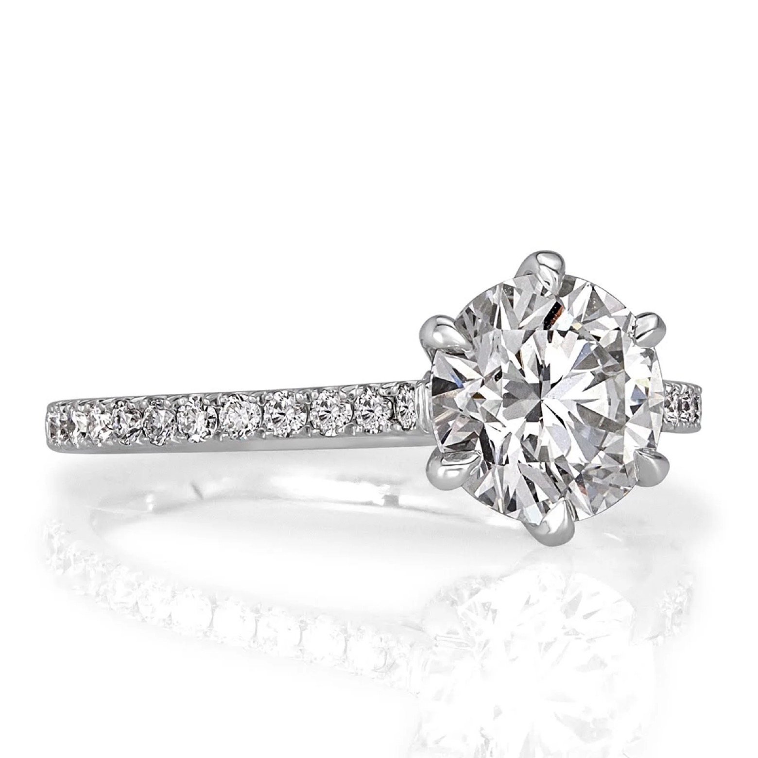Bague diamants infinis