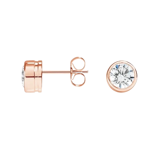 Clous d’oreilles éclat minimaliste clos
