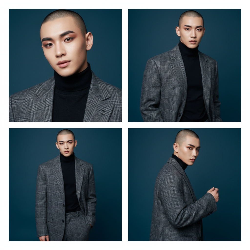 K-Style Faces – Model Cards & Professional Headshots in Budapest