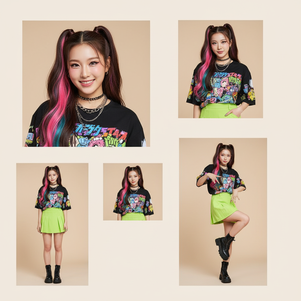 K-Style Faces – Model Cards & Professional Headshots in Budapest