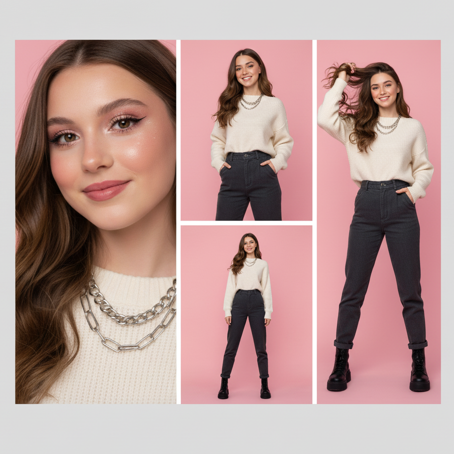 K-Style Faces – Model Cards & Professional Headshots in Budapest