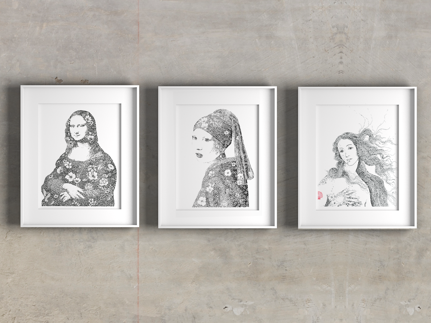 Mona en fleurs