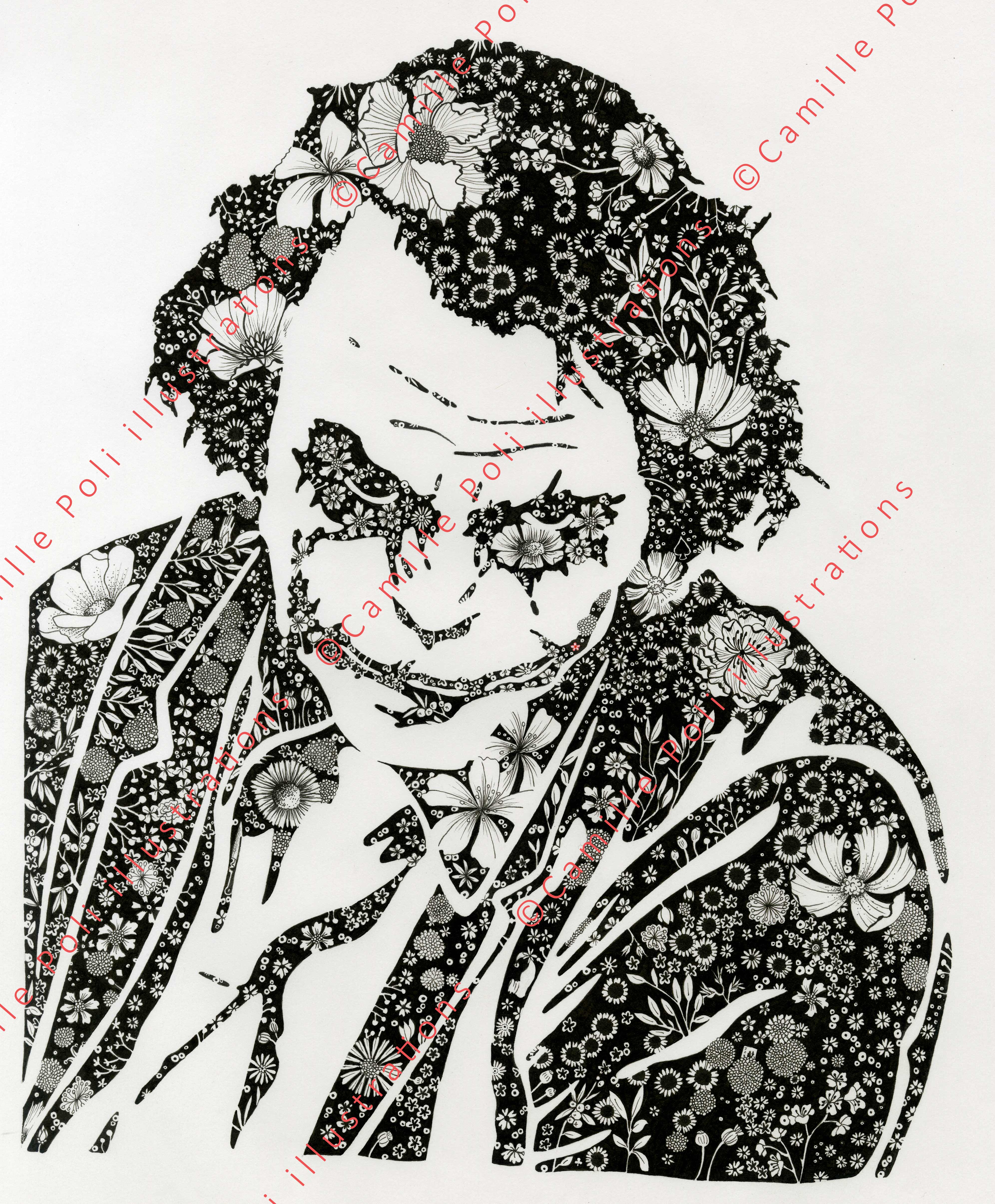 Joker of flowers I