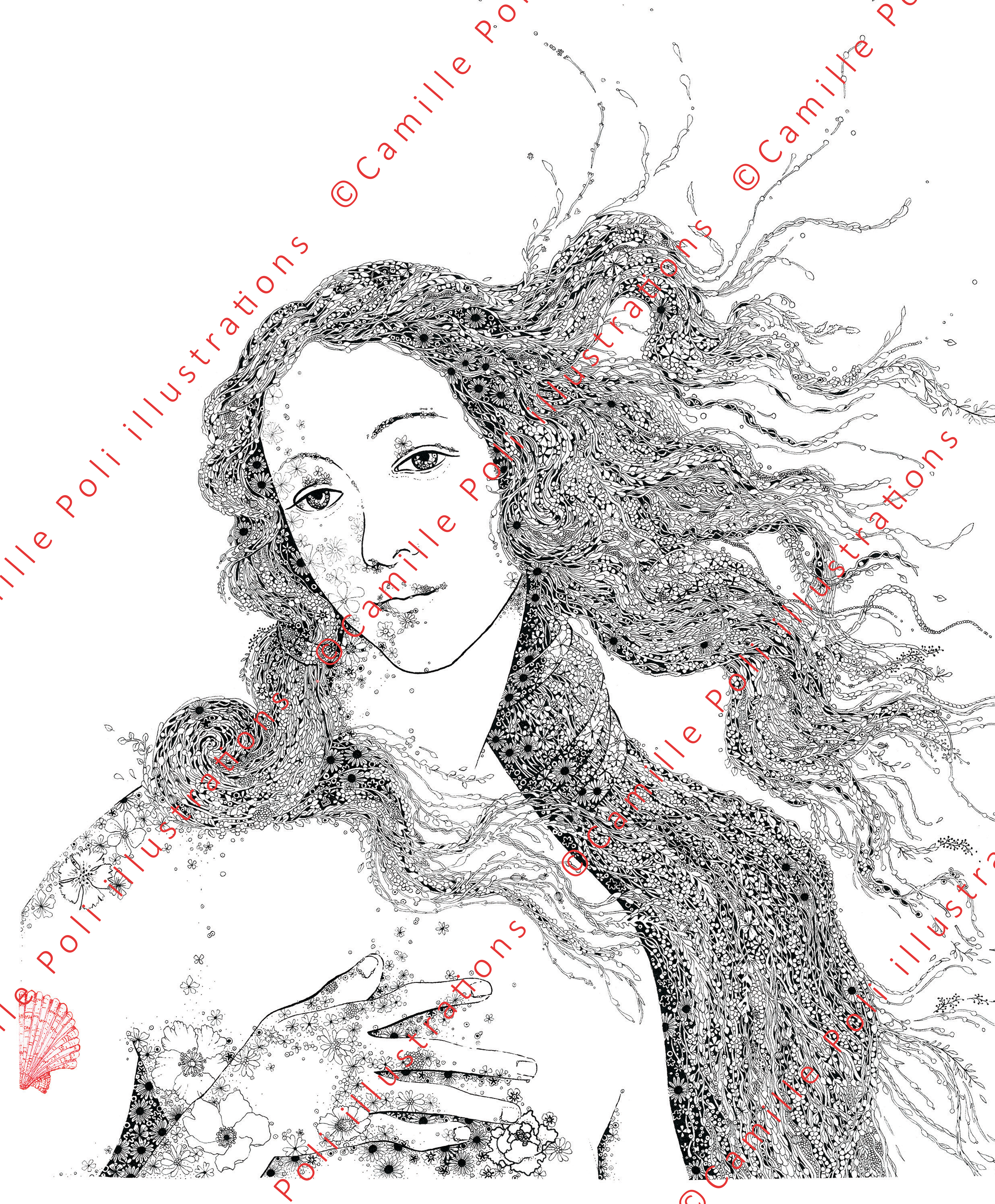 Venus en fleurs