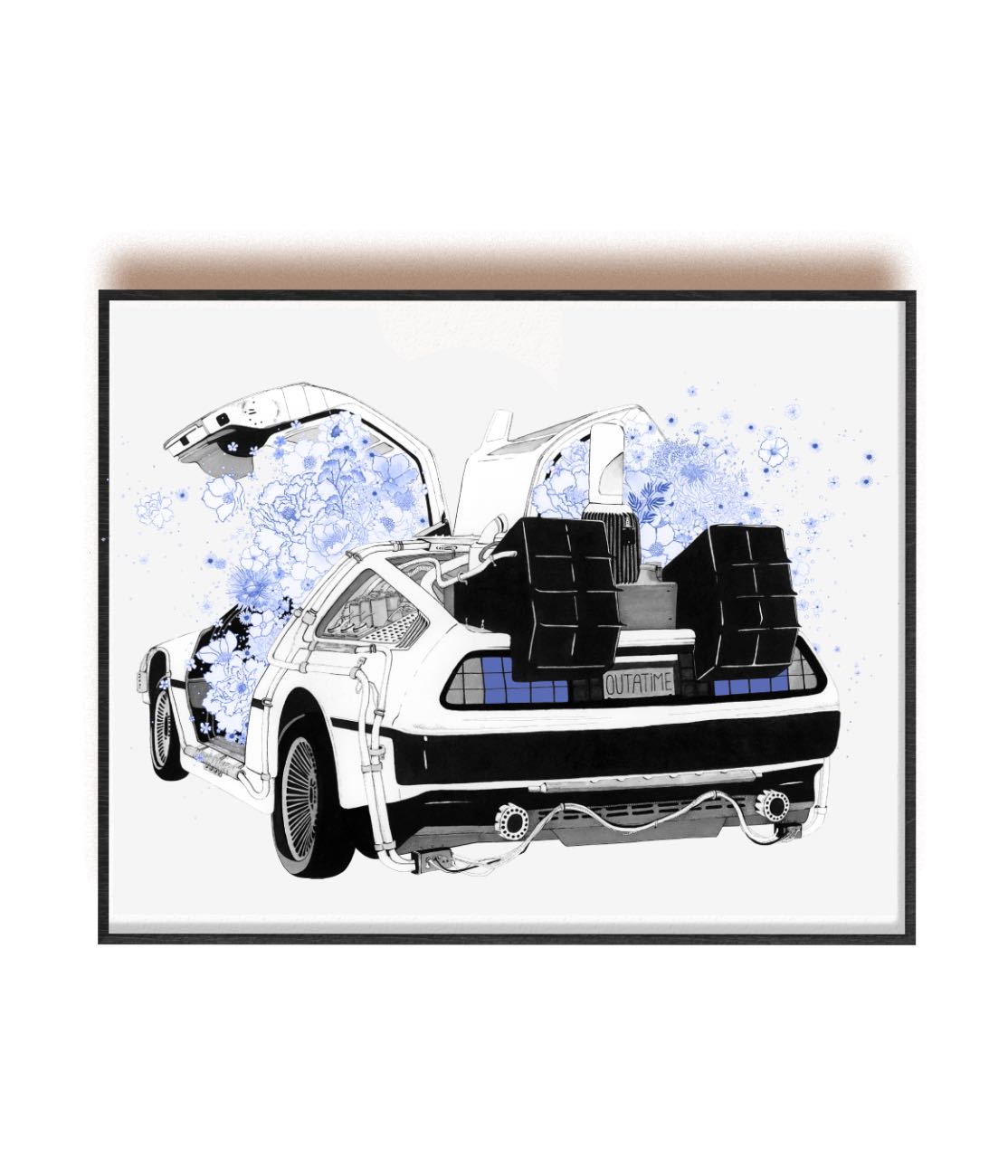 Doloréane aux fleurs bleues