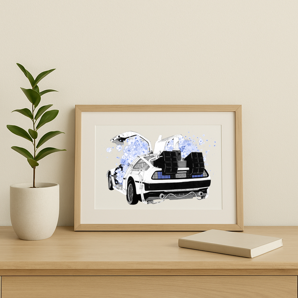 Doloréane aux fleurs bleues