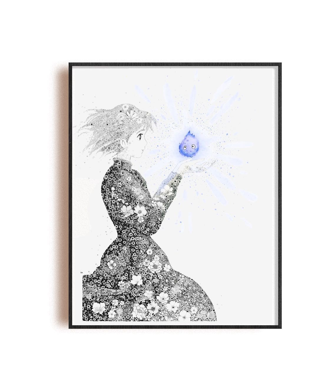 Sophie à la flamme bleue