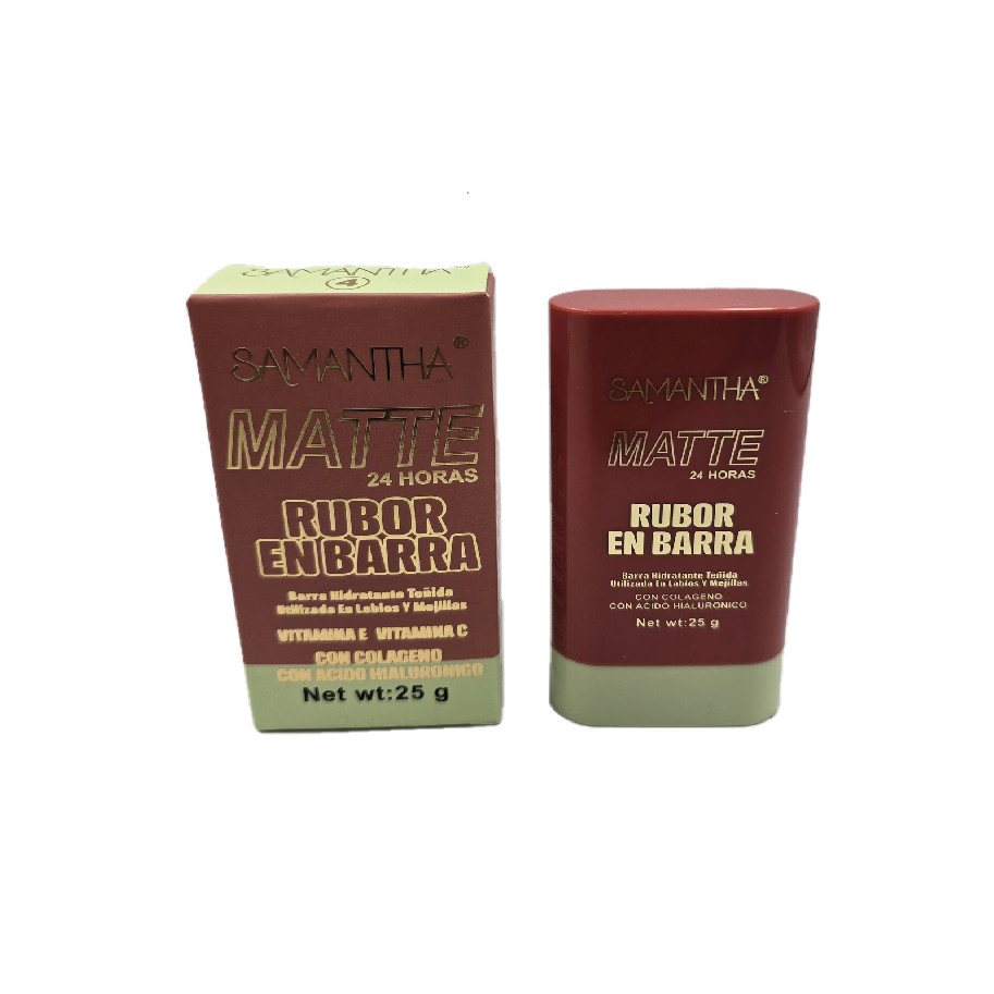 RUBOR EN BARRA MATTE