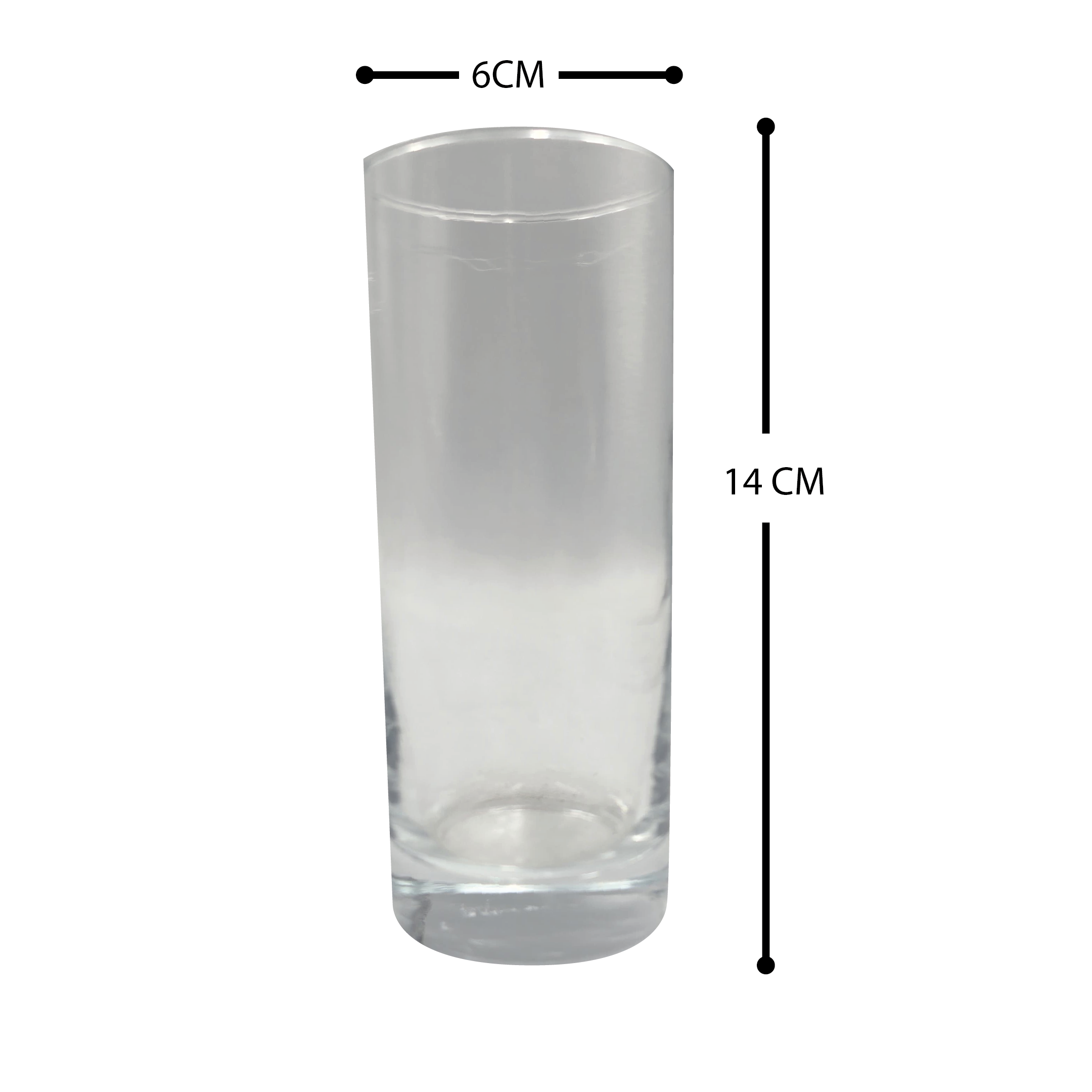 SET X6 VASOS DE VIDRIO 