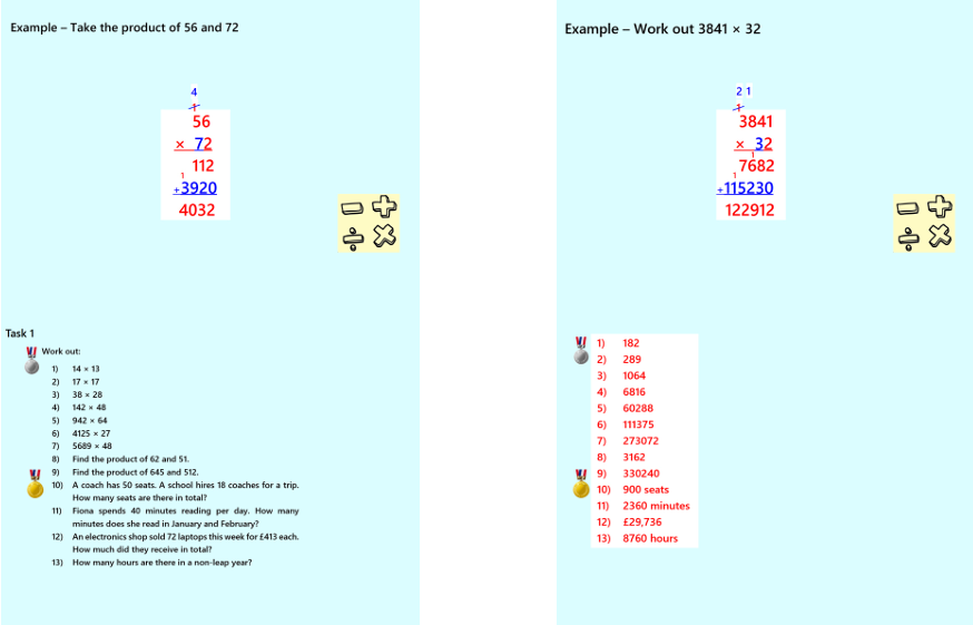 1.4 Multiplication and Division Integers Only GCSE PowerPoint Lesson