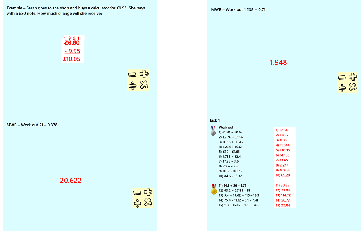 1.5 Four Operations with Decimal Numbers GCSE PowerPoint Lesson