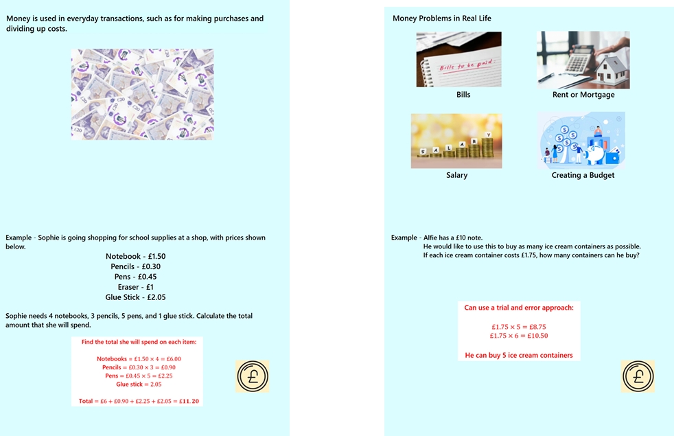 1.8 Money Questions GCSE PowerPoint Lesson