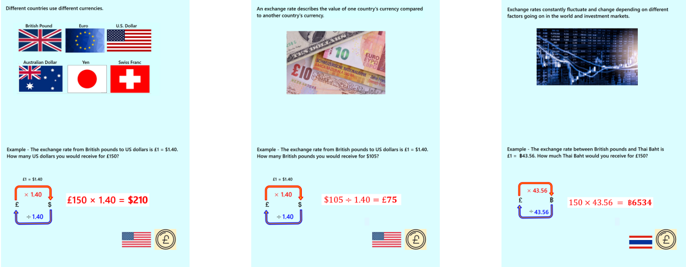 1.9 Exchange Rates GCSE PowerPoint Lesson