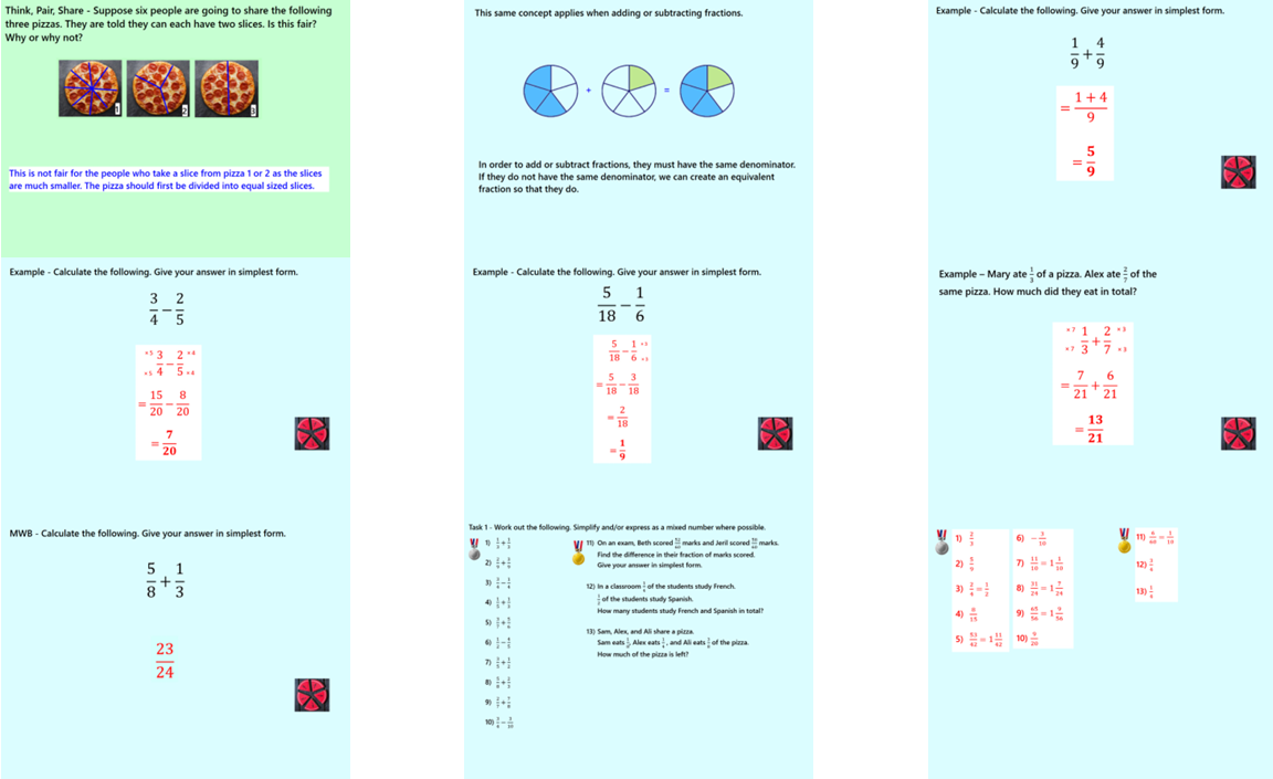 1.19 Operations with Fractions GCSE PowerPoint Lesson