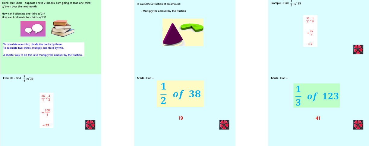 1.20 Fractions of Amounts GCSE PowerPoint Lesson