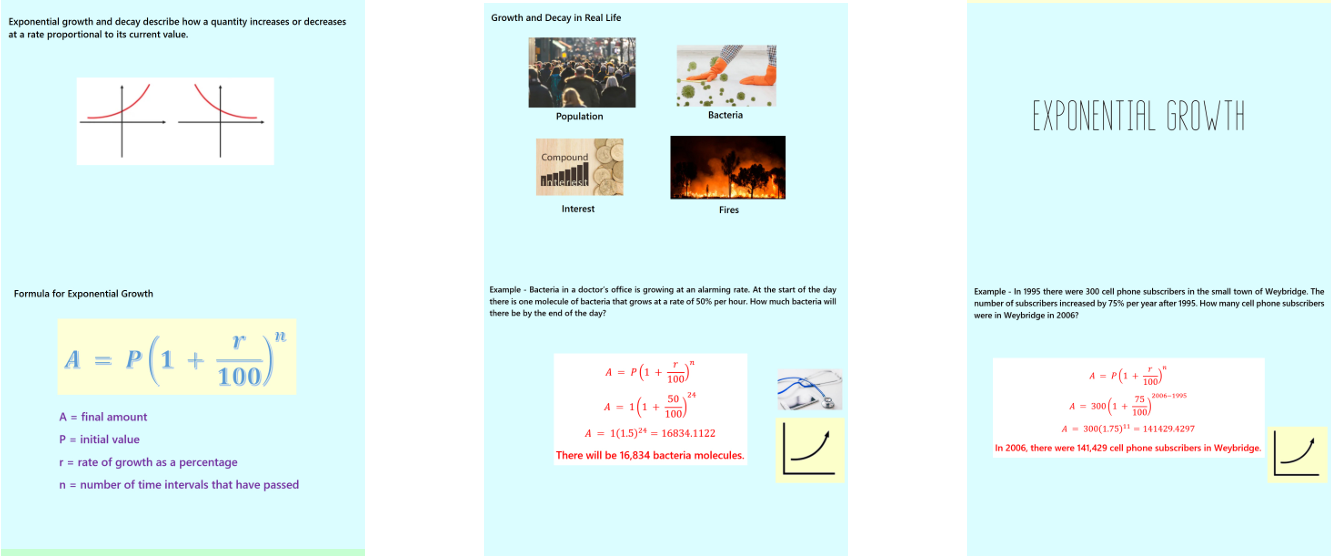 1.33 Exponential Growth and Decay GCSE PowerPoint Lesson