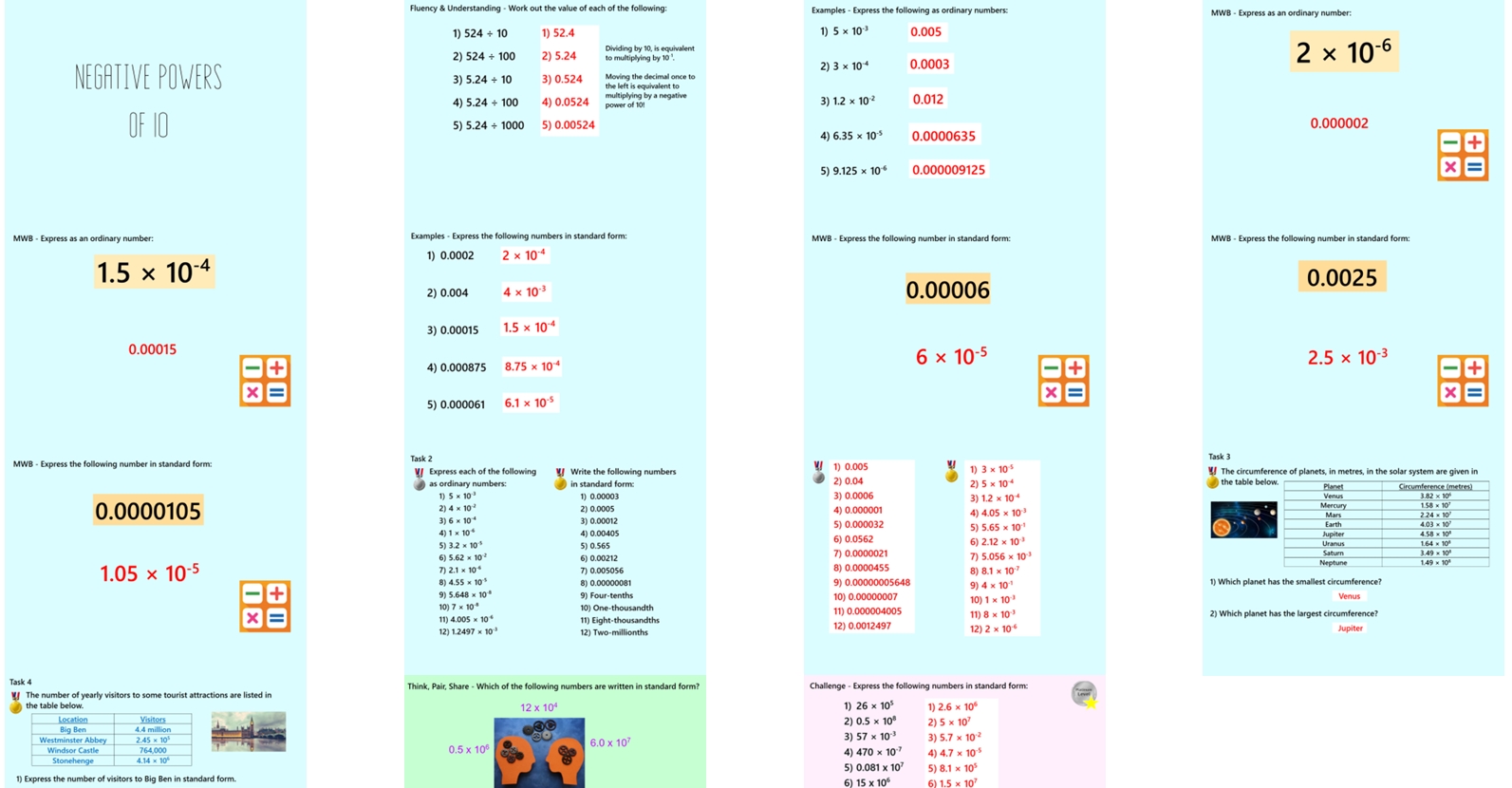 1.34 Standard Form GCSE PowerPoint Lesson