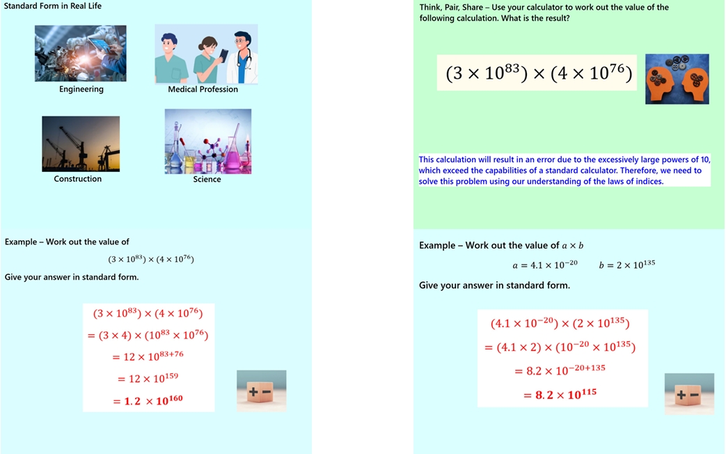 1.36 Non-Calculator Standard Form Operations IGCSE PowerPoint Lesson