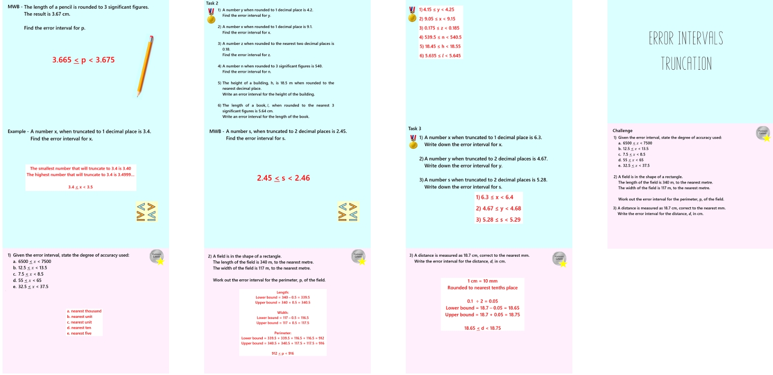 1.38 Error Intervals GCSE PowerPoint Lesson