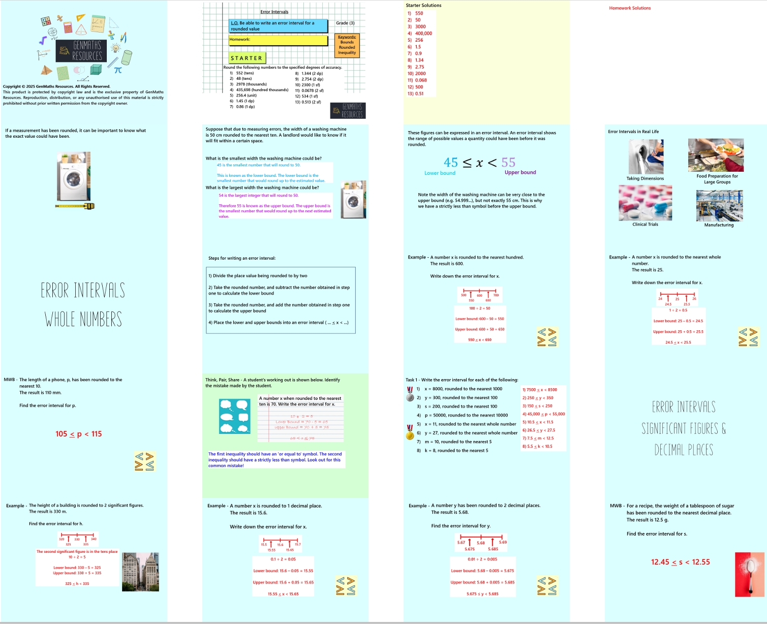 1.38 Error Intervals GCSE PowerPoint Lesson