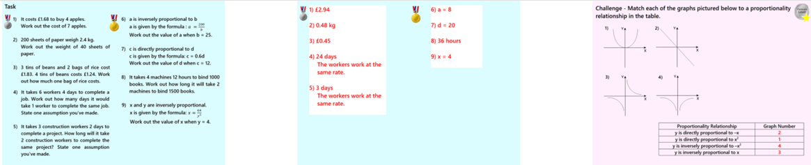 1.43 Direct and Inverse Proportion Foundation GCSE PowerPoint Lesson