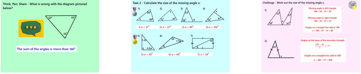 3.5 Angle Facts GCSE PowerPoint Lesson