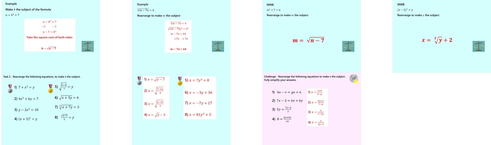 2.17 Rearranging Formulae (Changing the Subject) Foundation GCSE PowerPoint Lesson