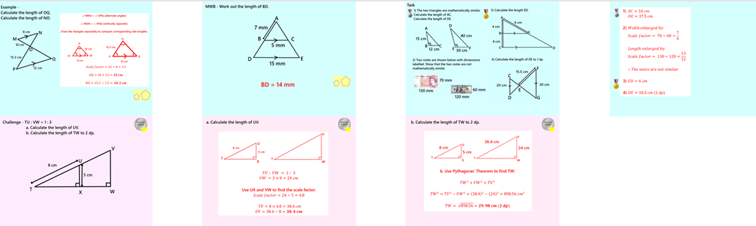 3.9 Similar Shapes GCSE PowerPoint Lesson