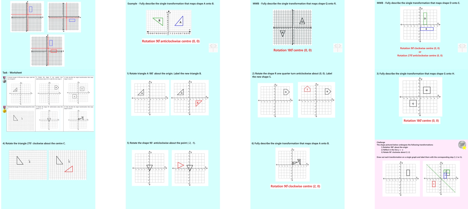 3.24 Rotations GCSE PowerPoint Lesson