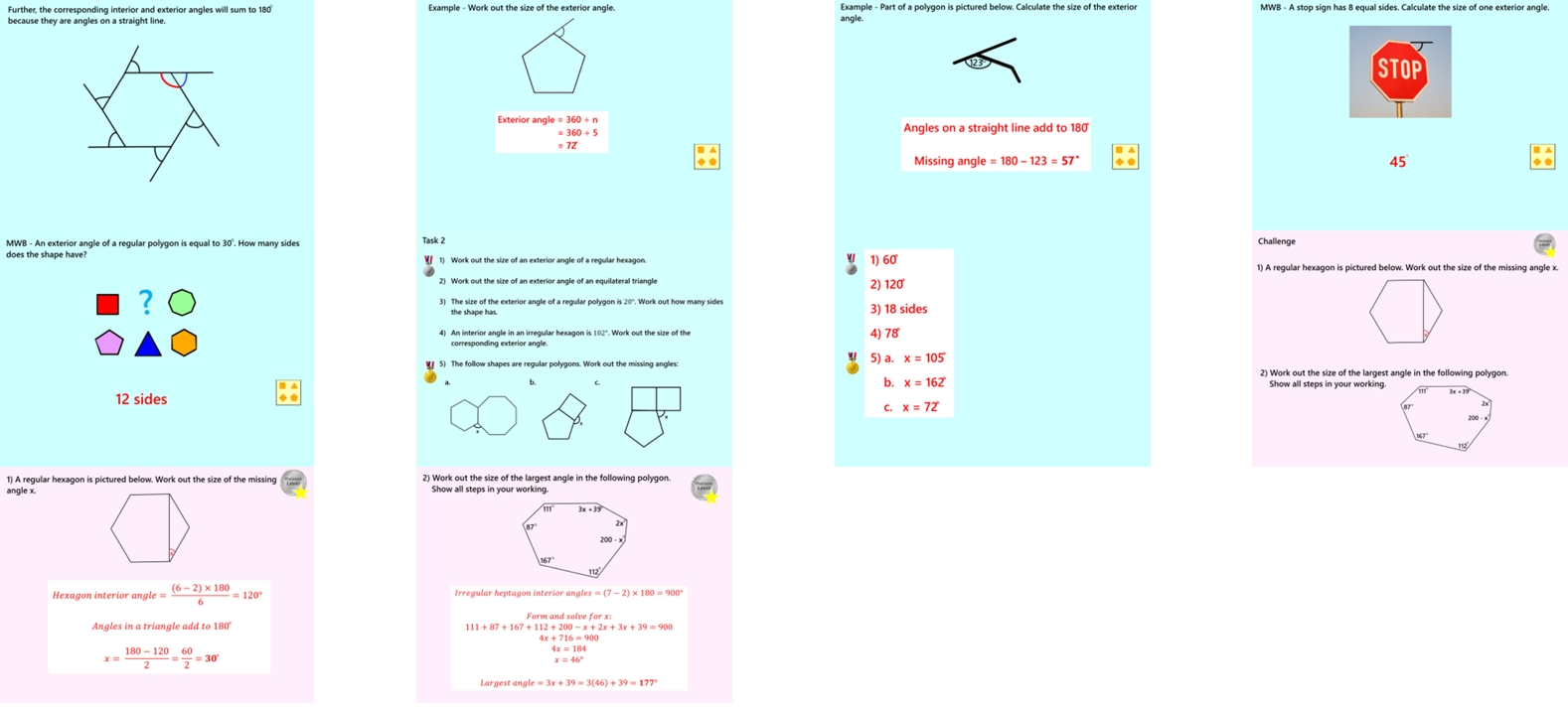 3.6 Angles in Polygons GCSE PowerPoint Lesson