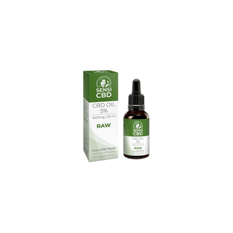 Aceite de CBD RAW Sensi Seeds - 5% 30ml