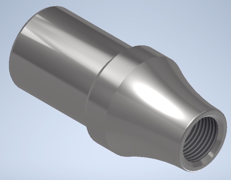 Tube Adapter, 3/4-16 Thread, Left or Right hand Thread 