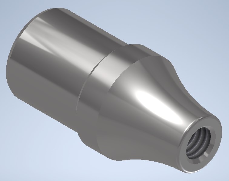 Tube Adapter, 3/8-24 Thread, Left or Right hand Thread 