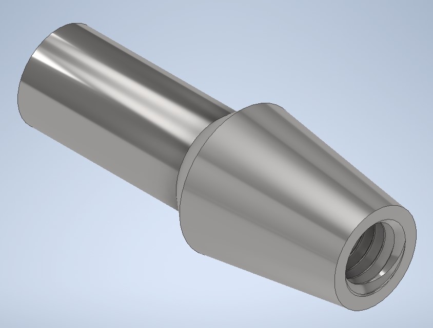 Tube Adapter, 10-32 Thread, Left or Right hand Thread 