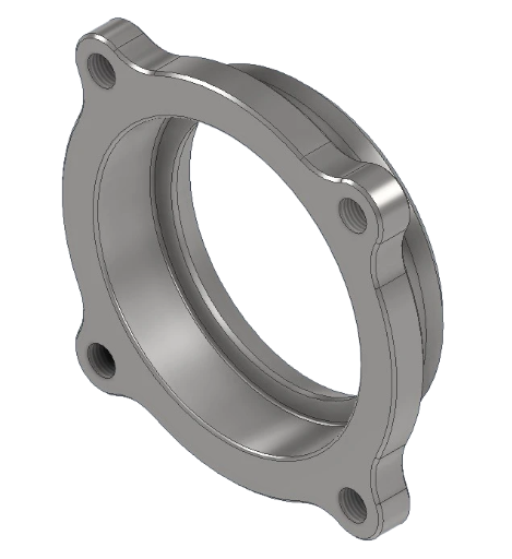Housing Bearing End, 3" Symmetrical
