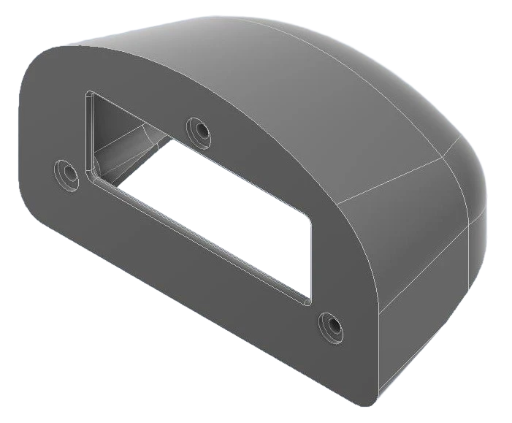 IQ3 RacePac, Display Mount.