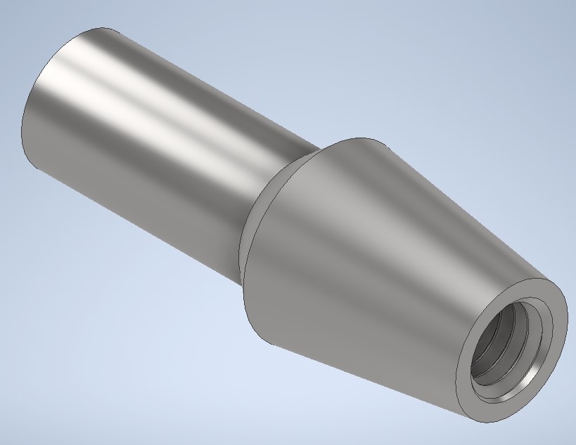 Tube Adapter, 10-32 Thread, Left or Right hand Thread 