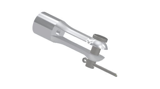 Clevis, 10-32 Thread x 3/16 cross hole and pin