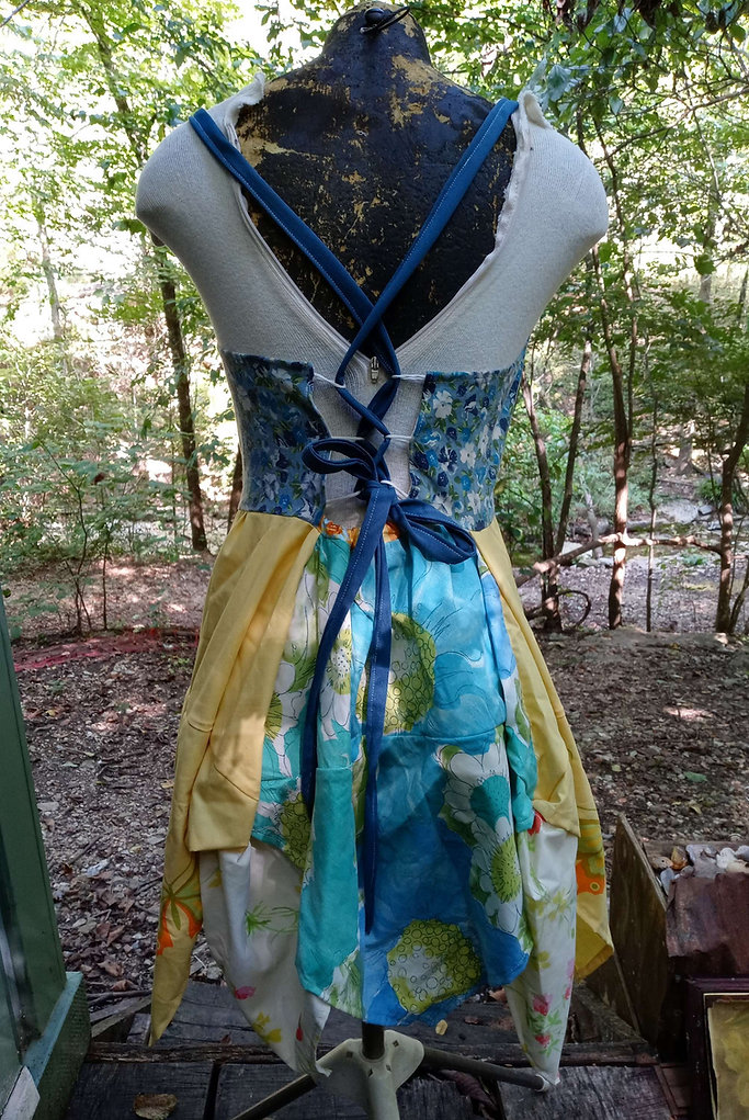 Corset back top