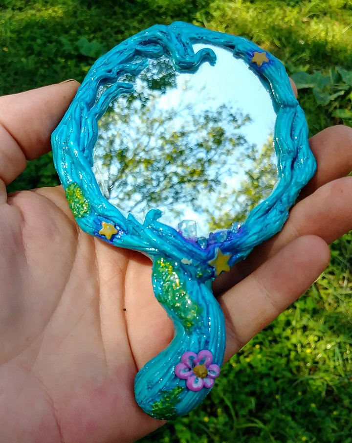 Galactic tree duo mini mirror