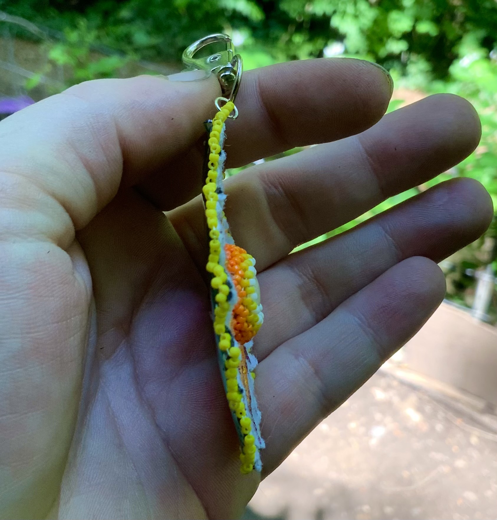 Hybrid sun keychain