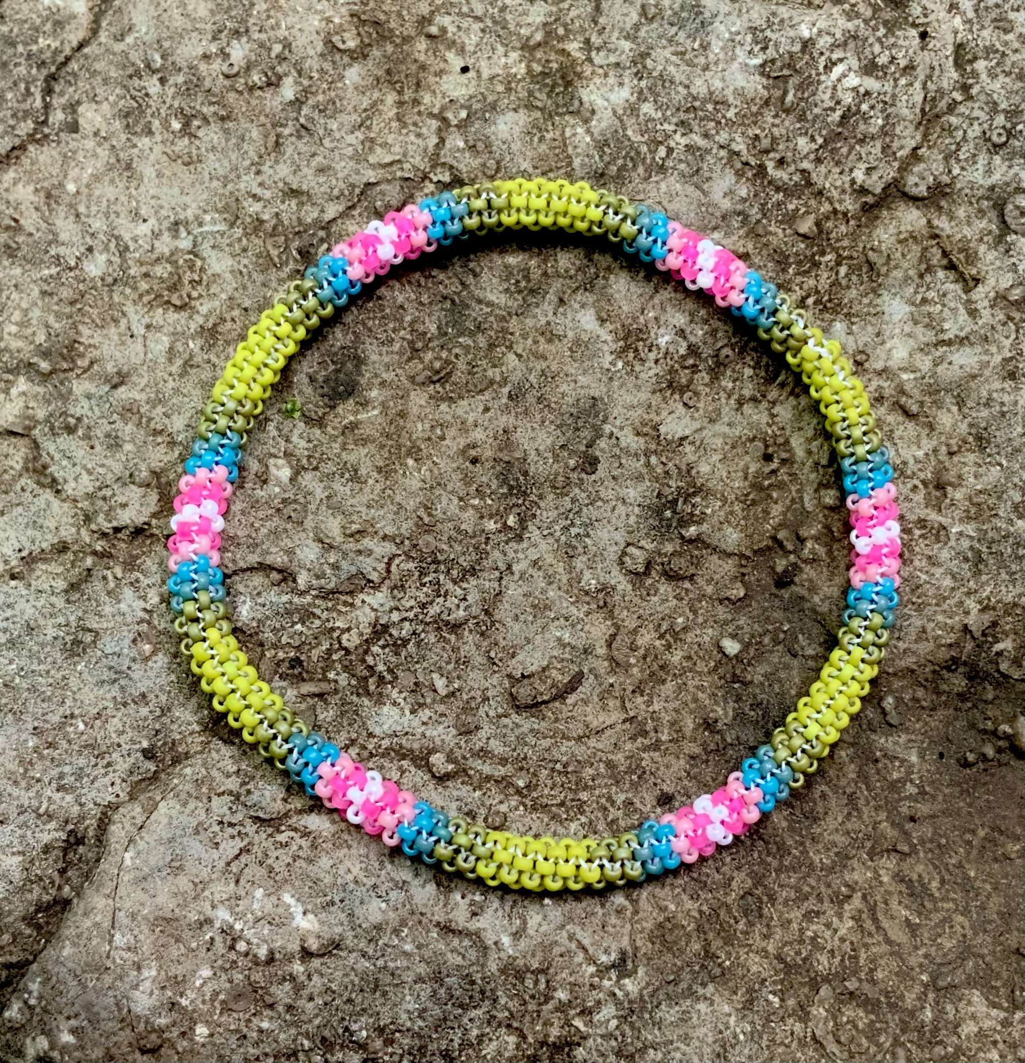 Poodle gourd stitched bracelet 