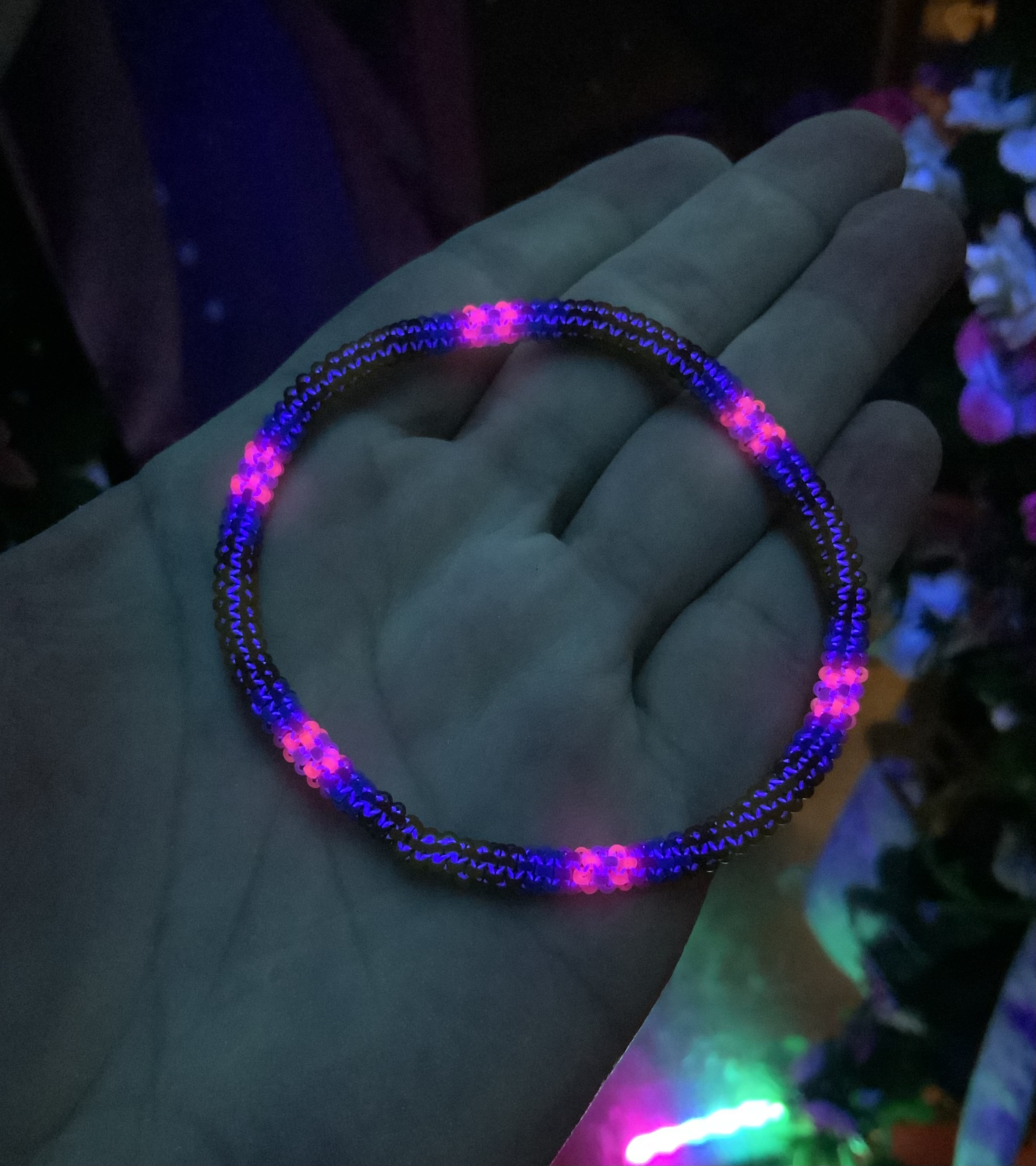 Poodle gourd stitched bracelet 