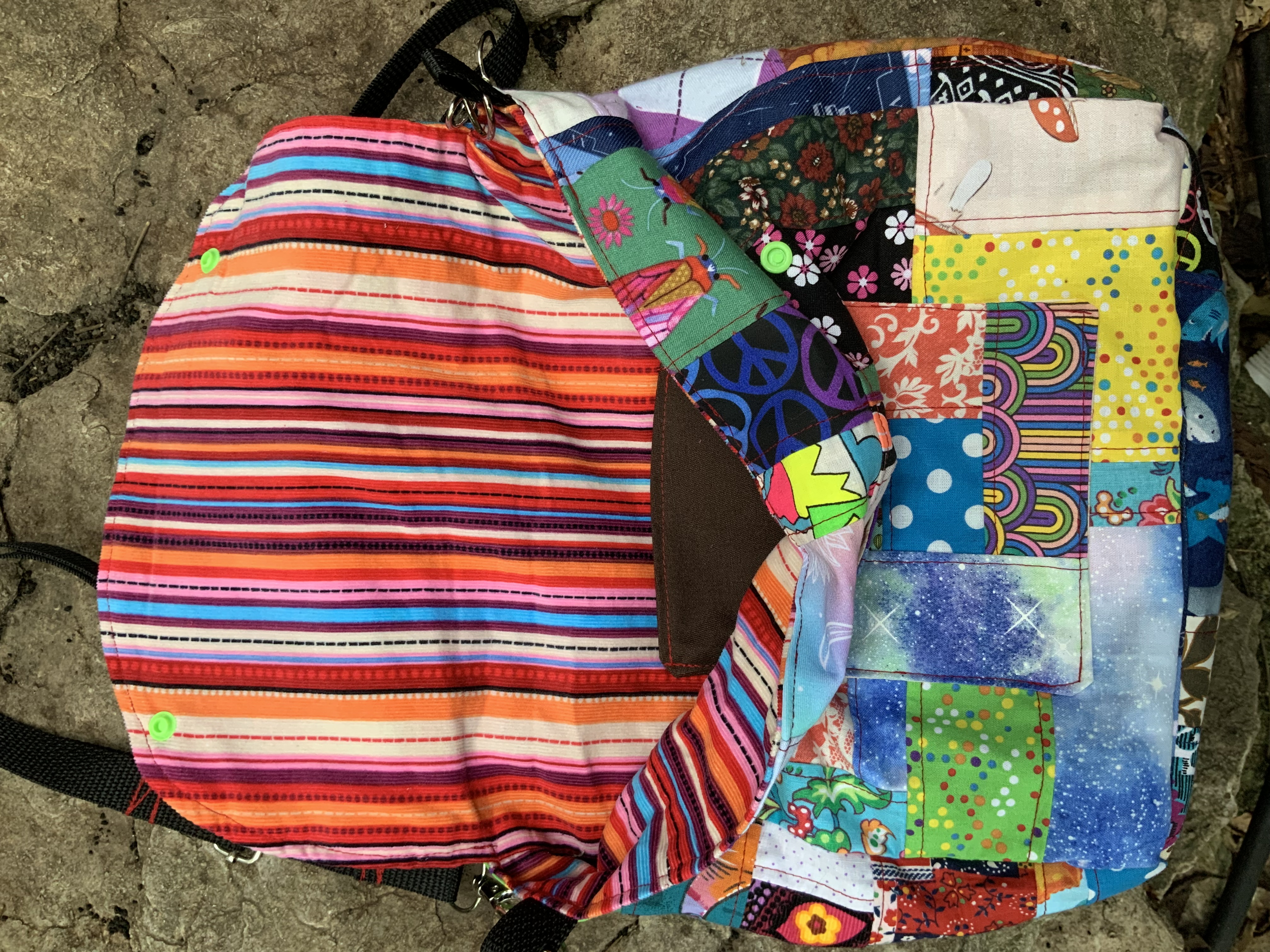 Handmade patchwork purse
