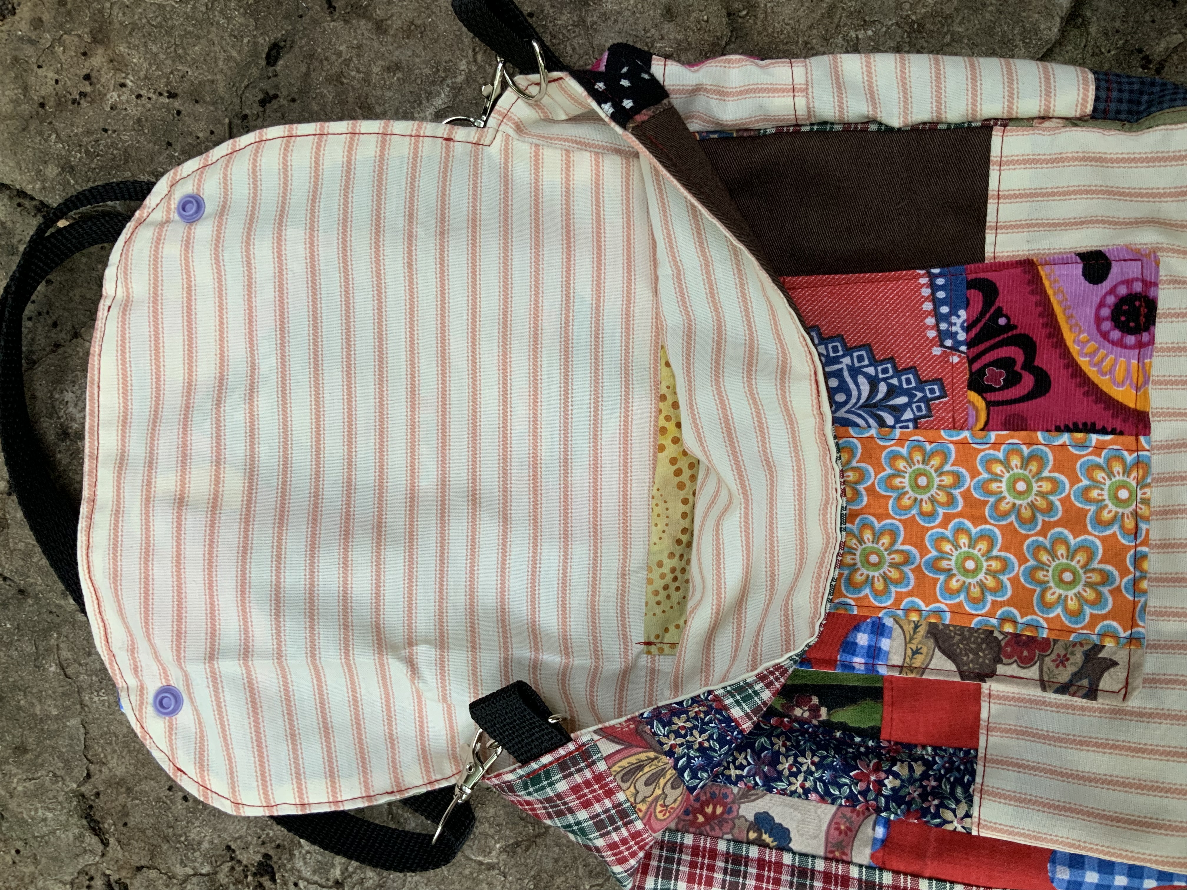 Handmade patchwork purse