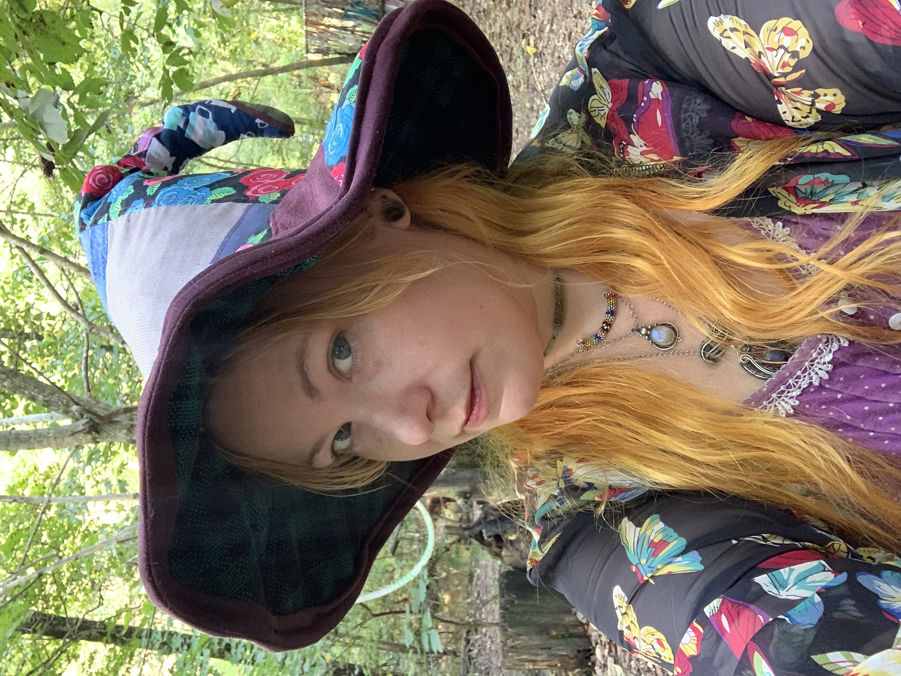 Adult patchwork steeple hat