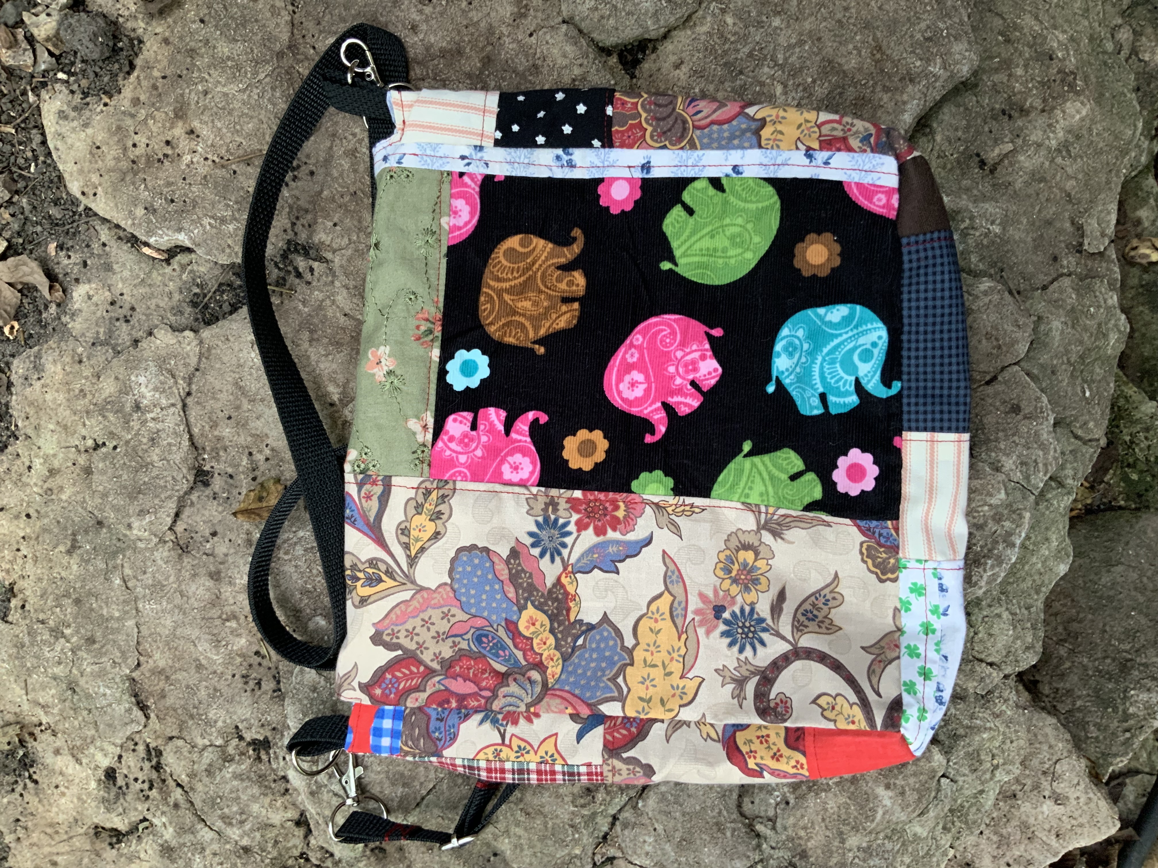 Handmade patchwork purse