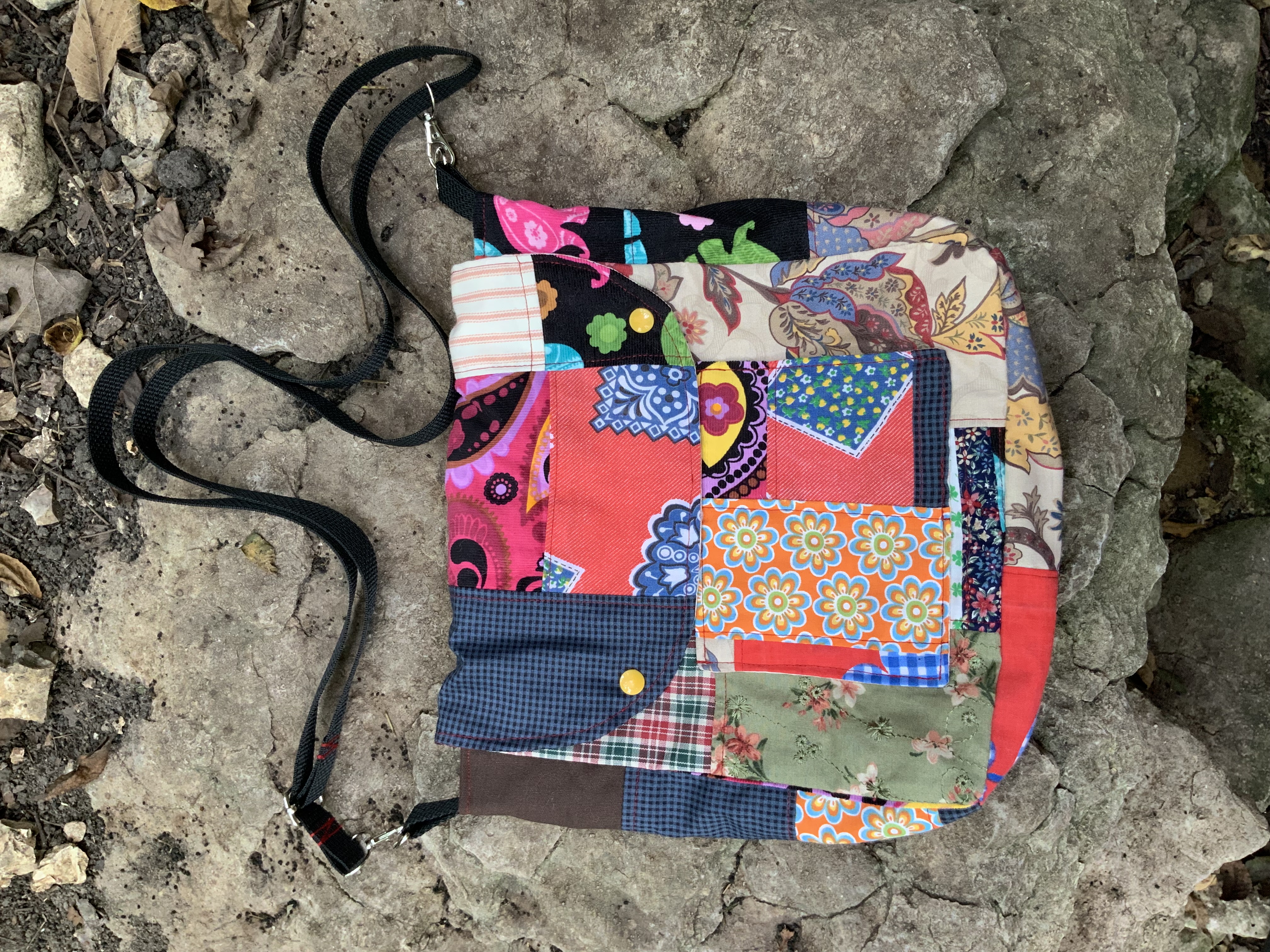 Handmade patchwork purse